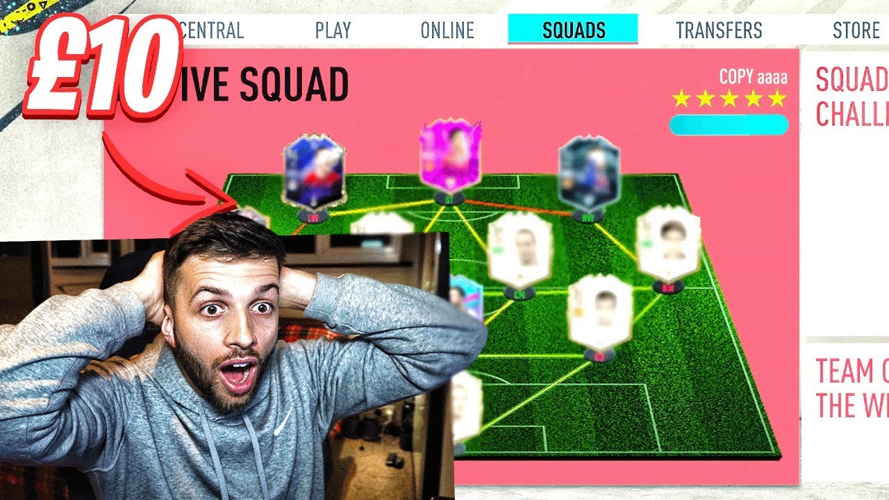 I PAID &pound;10 for this FIFA 20 ACCOUNT WTF!!! (5 Icons + Messi) - FIFA 20 Ultimate Team