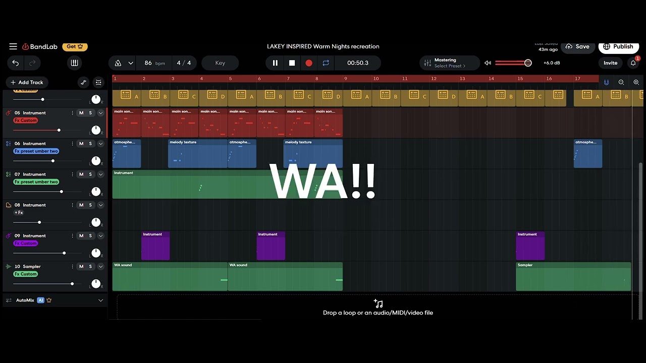 i made a beat on bandlab :D