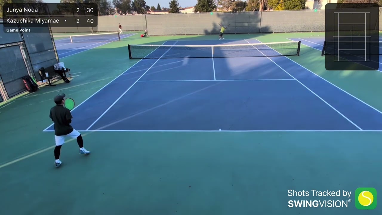 20260123 NTRP 4.0/4.5 Practice Match Miya vs Junya 
