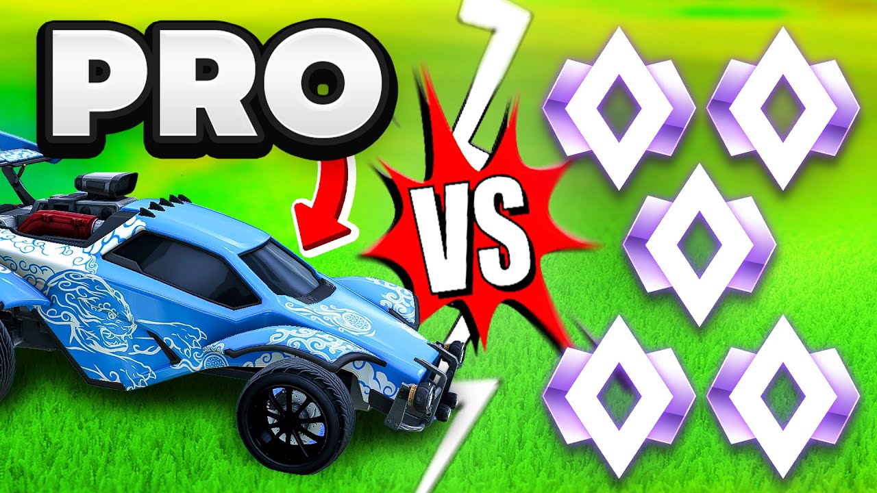 1 Pro vs 5 Champs (Insane Rocket League Challenge)