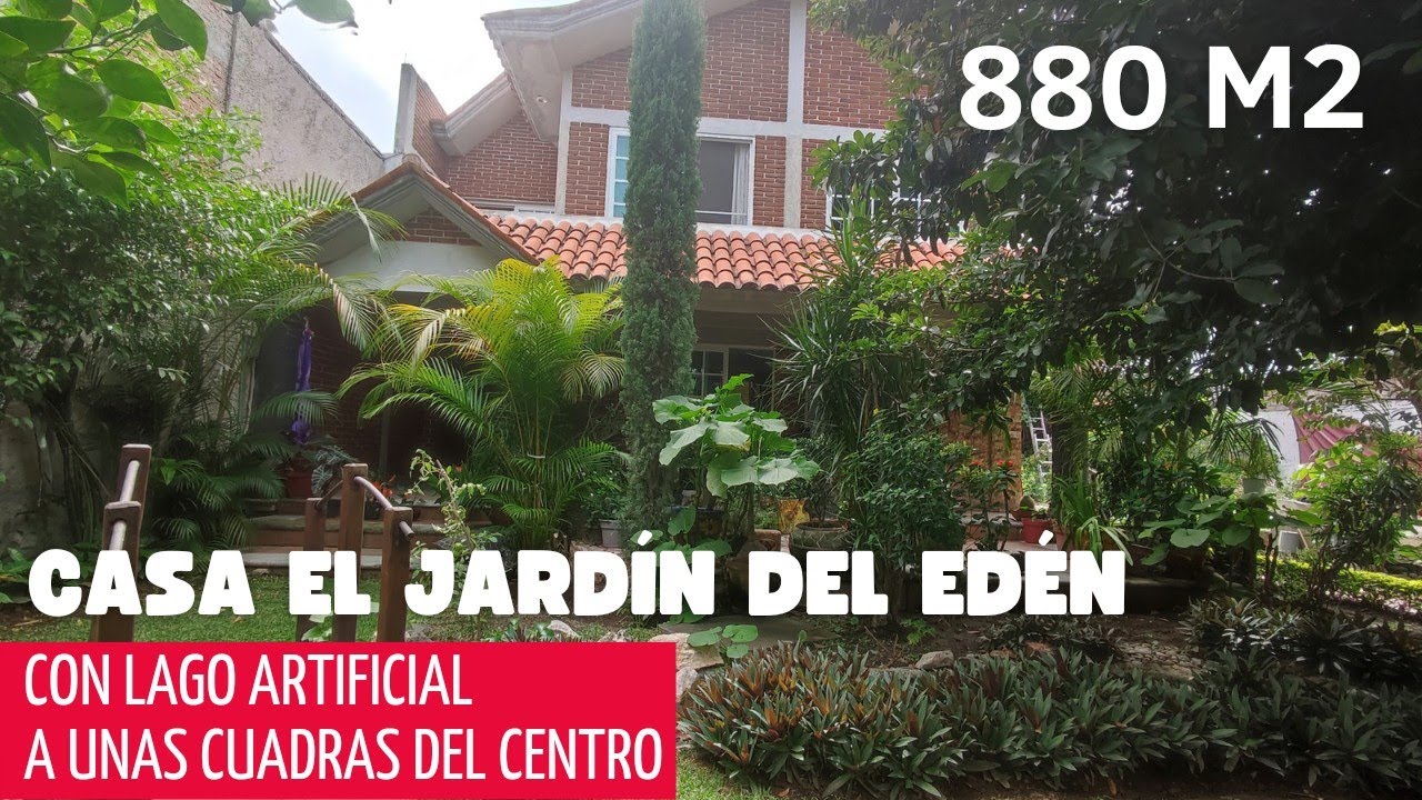 ✅El JARDÍN DEL EDÉN 🏵️ Casi en el CENTRO de CUAUTLA