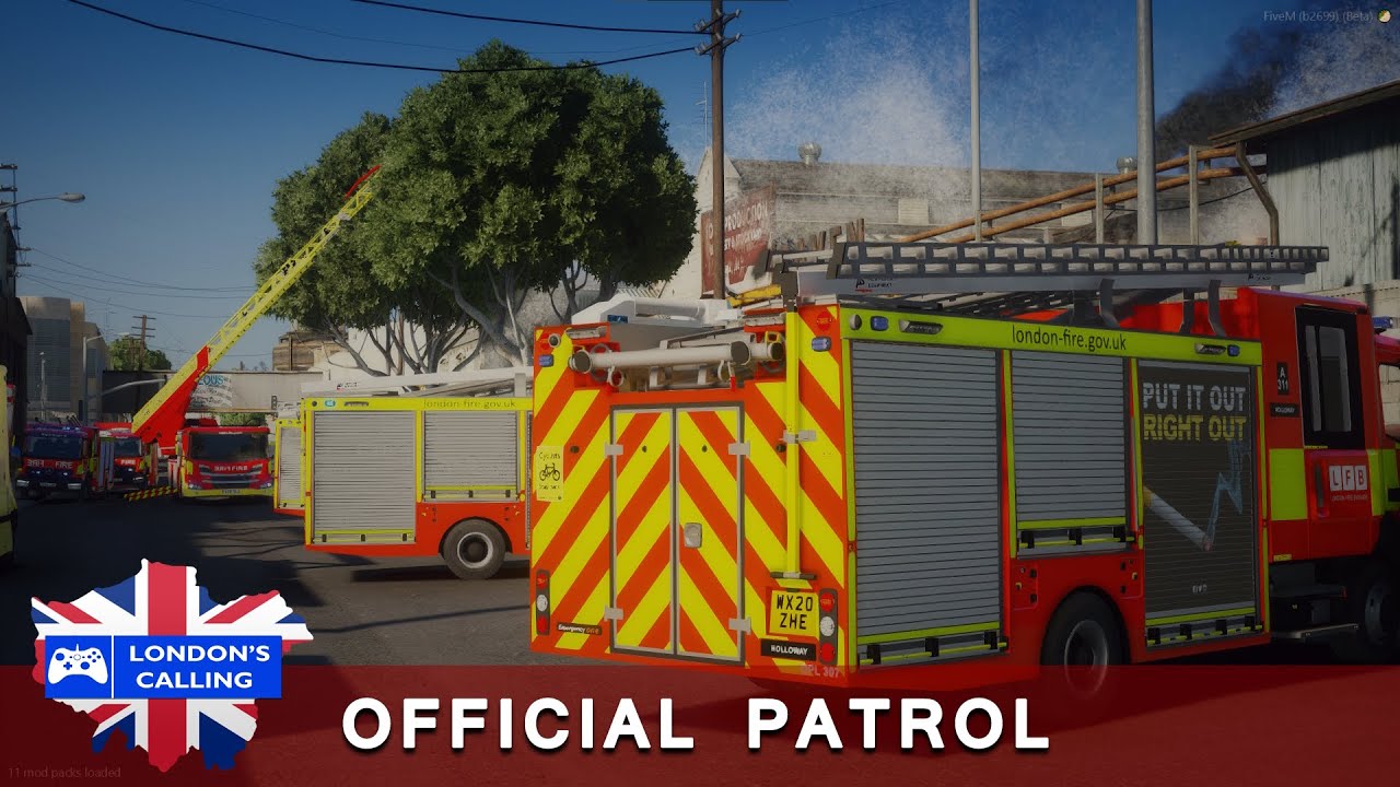 London's Calling Community Patrol - Office Fire.