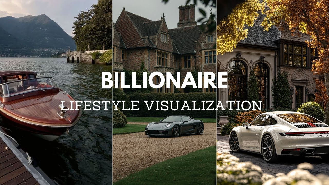 Billionaire Lifestyle Visualization 2025 #1💲Luxury Life Motivation 💸 #luxurylifestyle #millionaire
