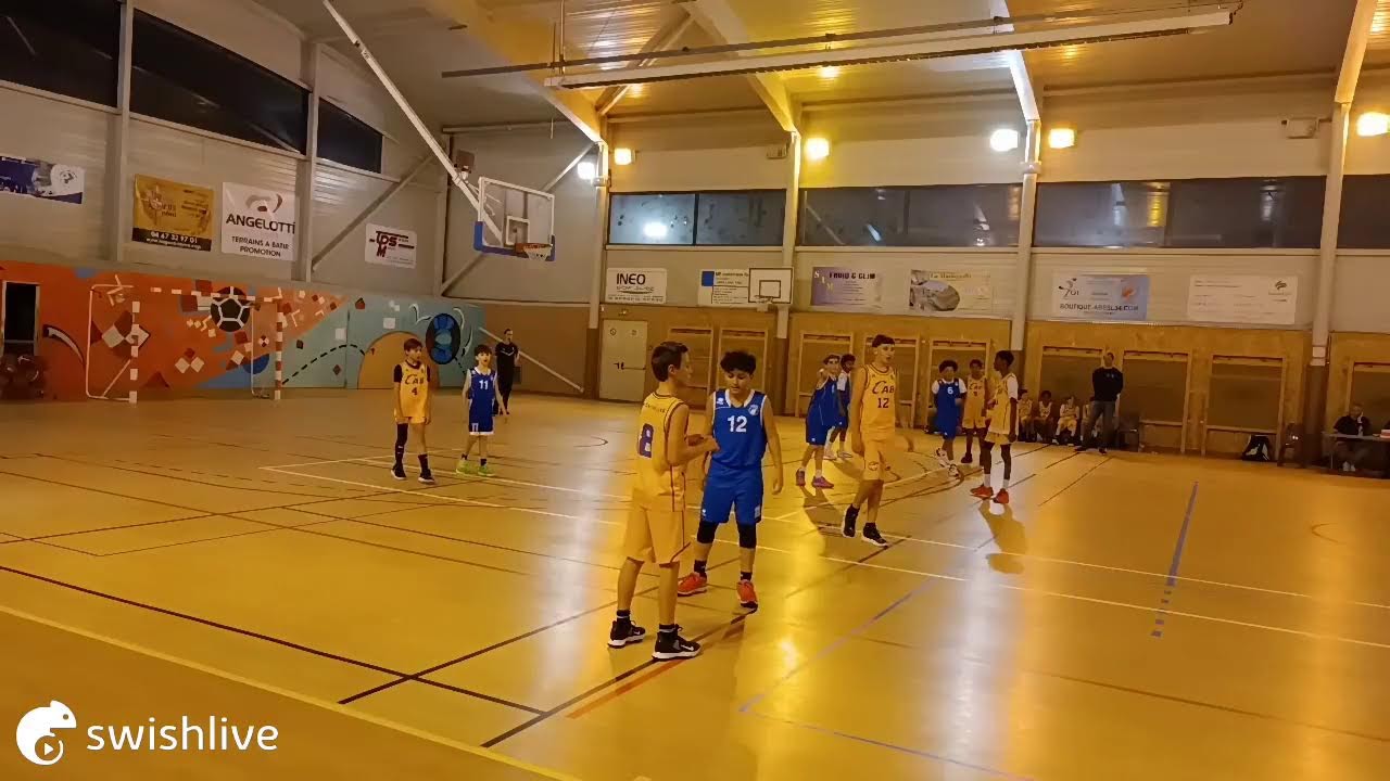 U13 - Sauvian - CAB _ coupe de l'Hérault - 1ere mi-temps