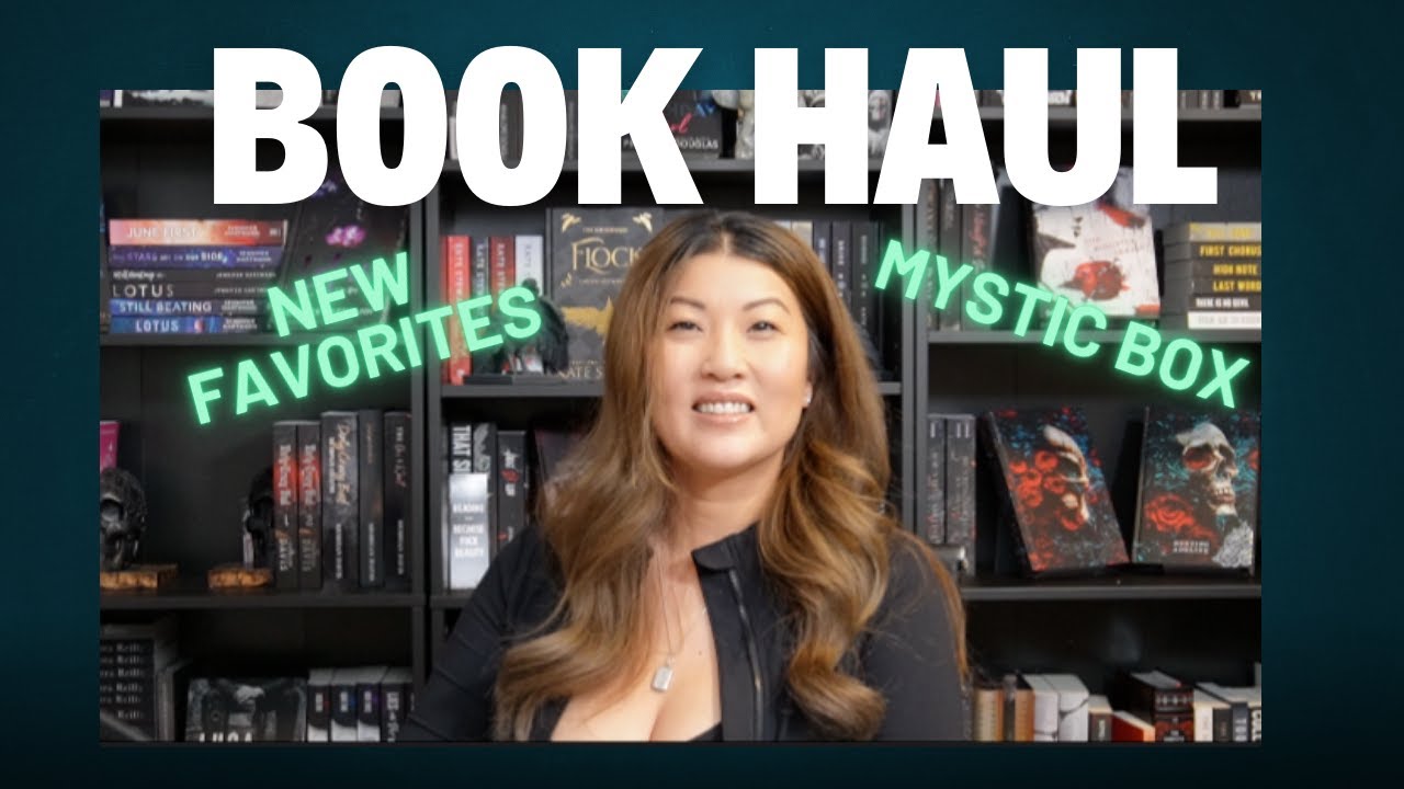 Book Haul - New Favorite books and Mystic Box