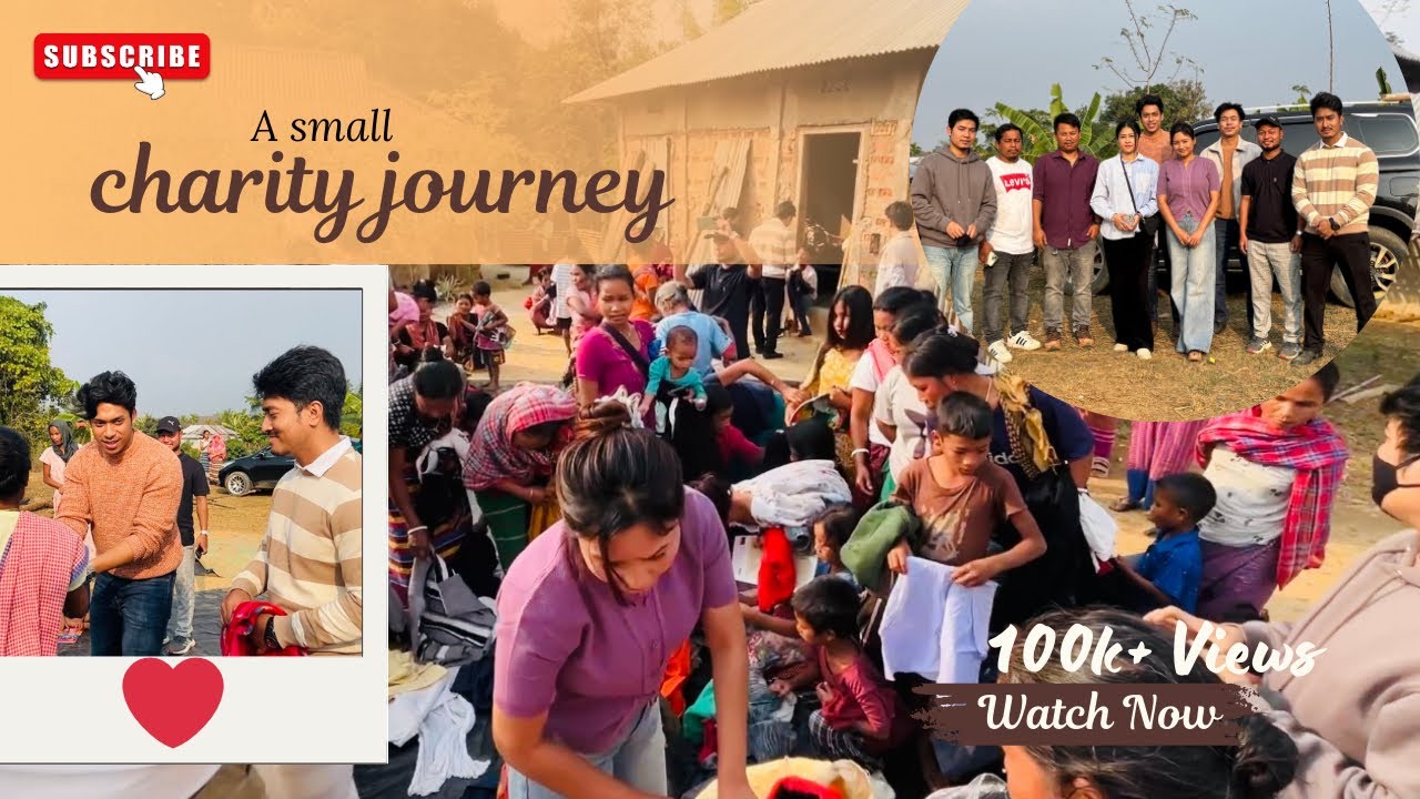 Donation khai khakchangha❤️A Charity Journey You Must Watch 😍| Khwisa Mura Amchai@adydebbarma9054 
