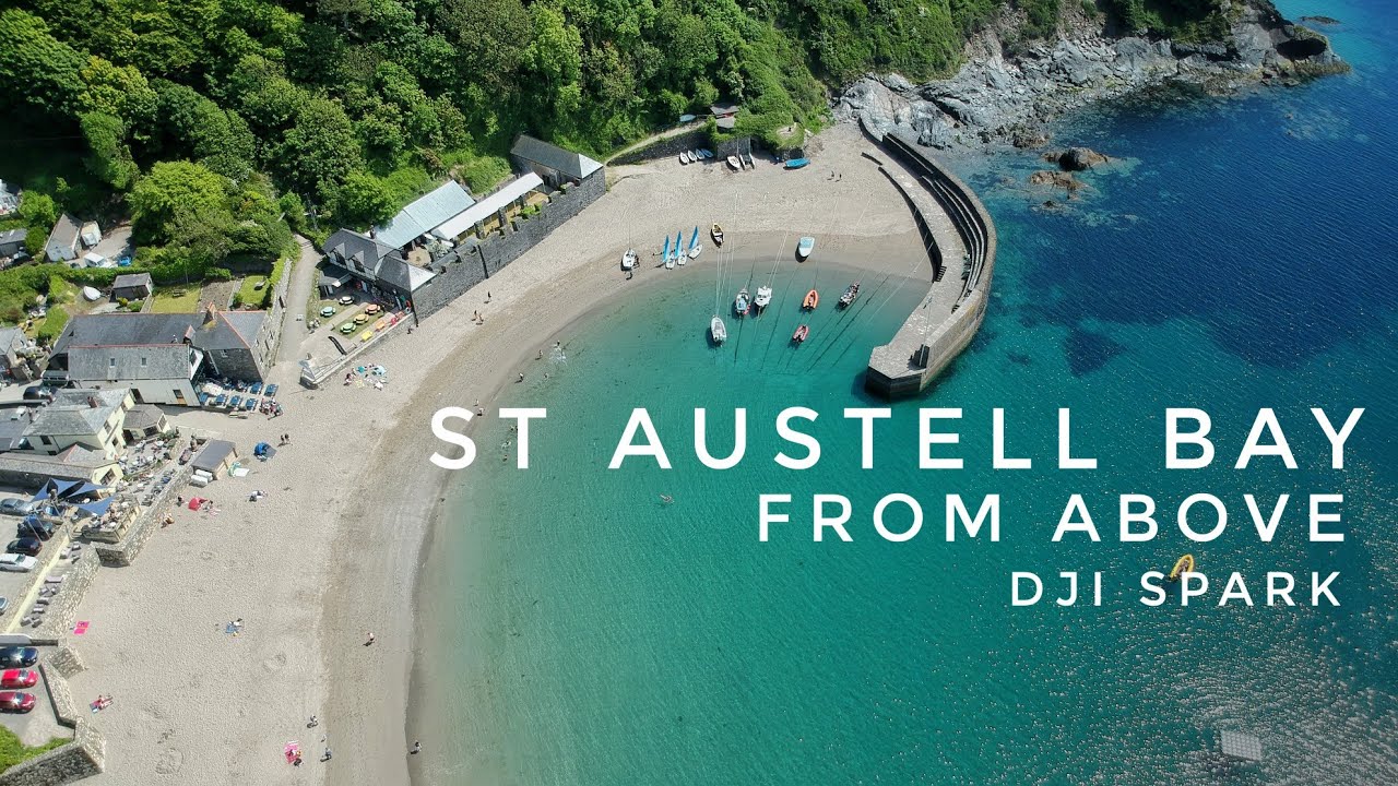 St Austell Bay From Above - Dji Spark