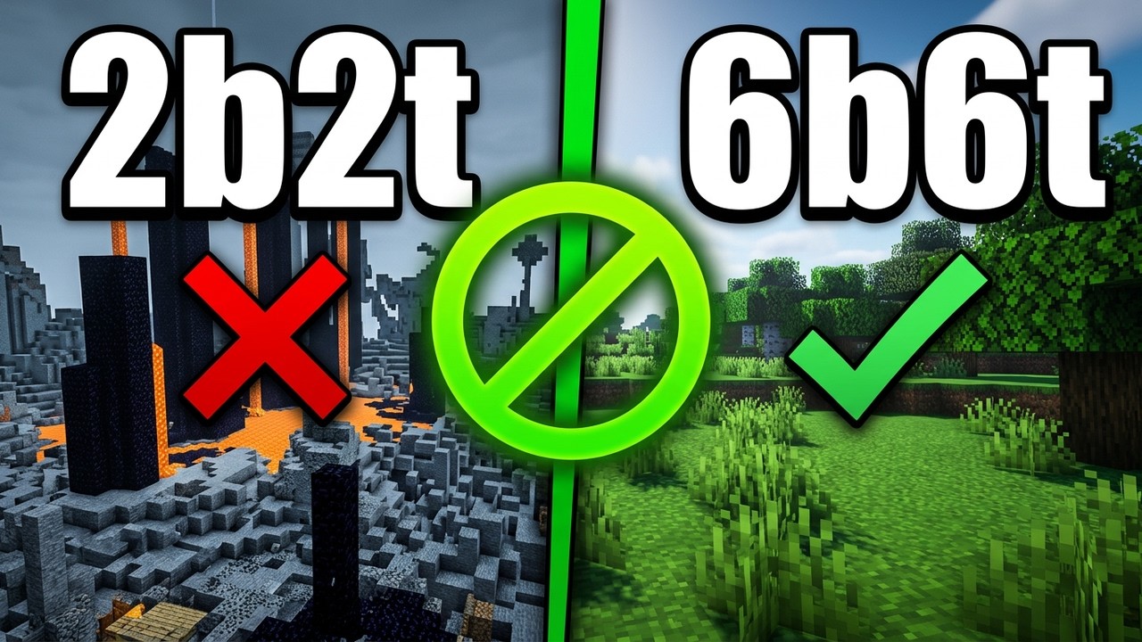 2b2t kontra 6b6t: Prawda o &bdquo;ostatnich&rdquo; serwerach anarchicznych w Minecraft