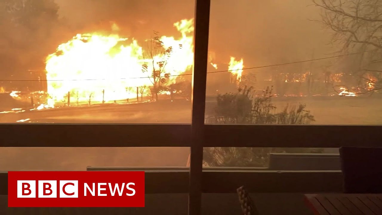 Australia fires: Residents of Cobargo, deal with the aftermath - BBC News