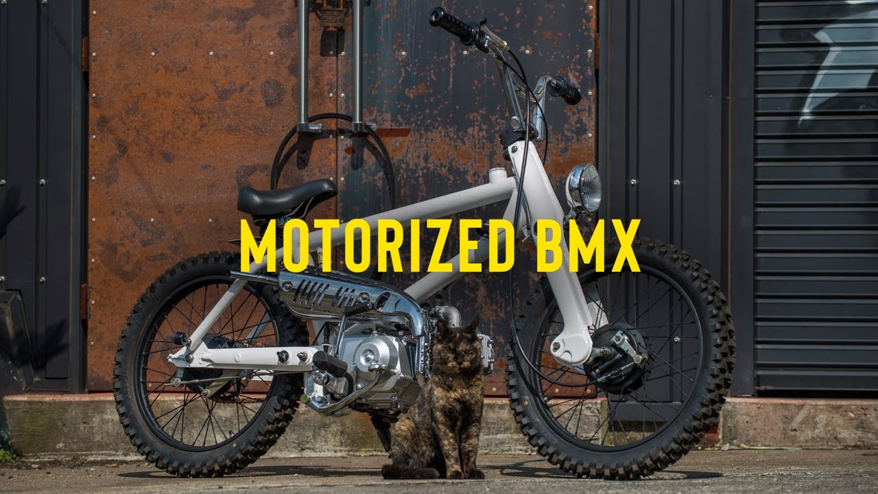 Honda Cub-Engined Motorised BMX Bikes