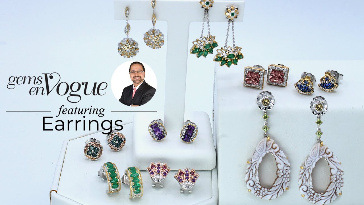 Michael Valitutti brings you Gems En Vogue Earrings
