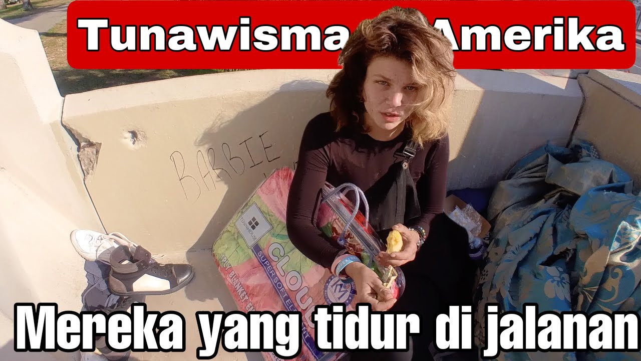Persiapan Tunawisma di musim dingin | Bagi bagi selimut untuk gelandangan di Amerika [ los angeles ]