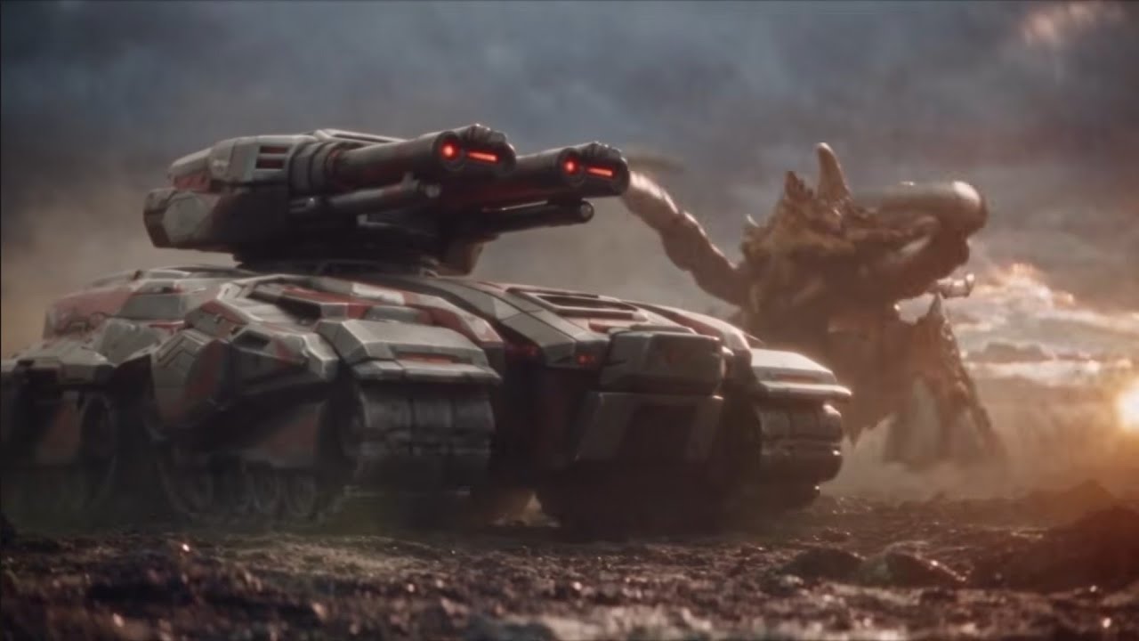 StarCraft Cinematic &ndash; Terran vs. Zerg / Gimme something to shoot!