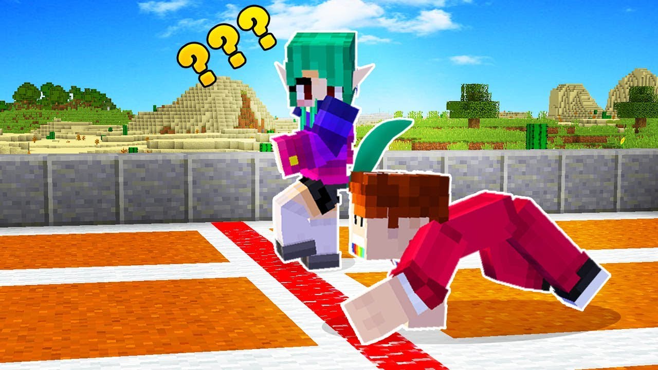 NOOB BIEGACZ vs PRO BIEGACZ - Minecraft | CZOKLET VS GAENALI