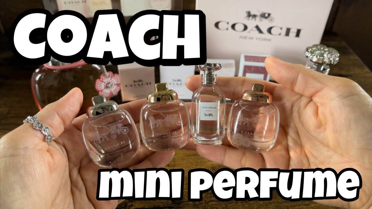Coach miniature perfume | edp edt floral dreams | mini fragrance