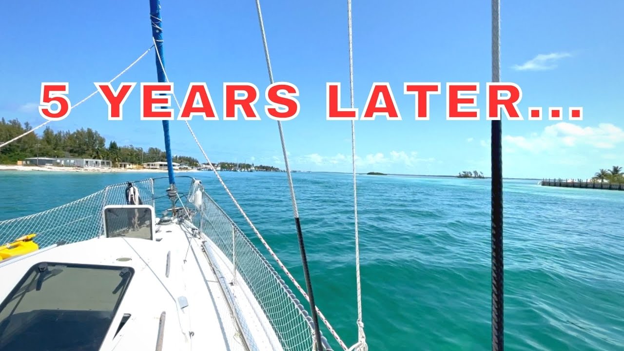 Sailing Across the Gulf Stream to Bahamas | Florida Keys to Bimini | ep 250