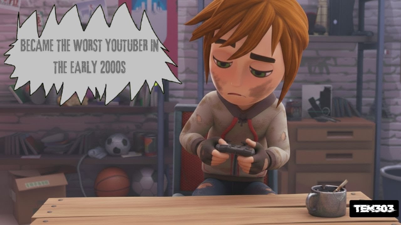 Я СТАЛ САМЫМ ХУДШИМ ЮТУБЕРОМ В НАЧАЛЕ 2000Х|Youtubers Life OMG!