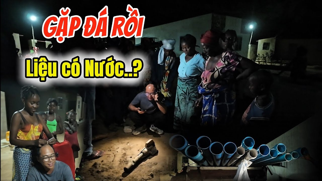 Khoan Giếng Gặp Đ&aacute; Cứng &ndash; Hy Vọng C&oacute; Nước Cho Bản Trước Ng&agrave;y Kh&aacute;nh Th&agrave;nh | Huy Kh&aacute;nh Vlogs