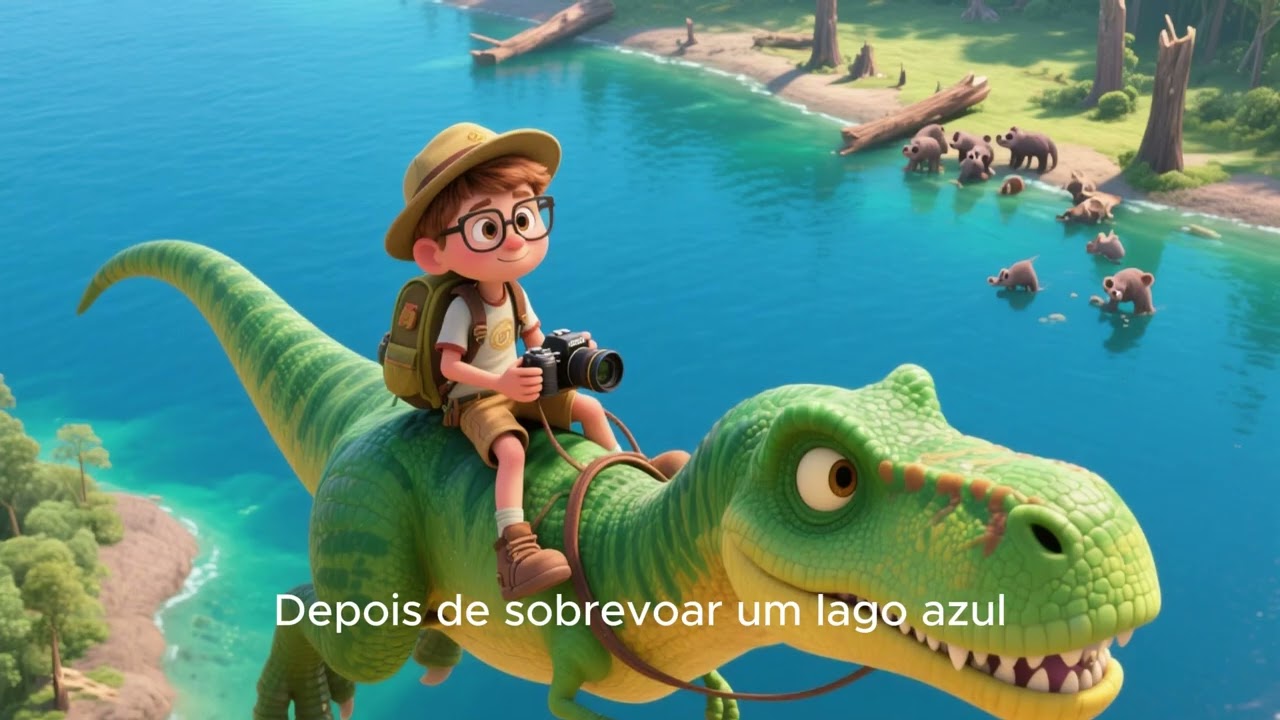 “QUIN QUIN E O MUNDO DOS DINOSSAUROS – A AVENTURA DA CRIAÇÃO”