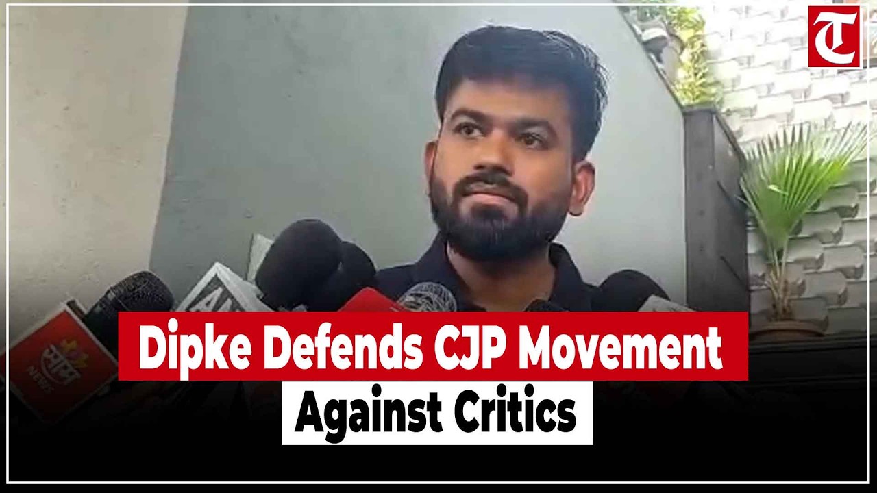 Abhijeet Dipke Defends CJP Protest: 'Questioning Govt Is Not Ruining Youth'