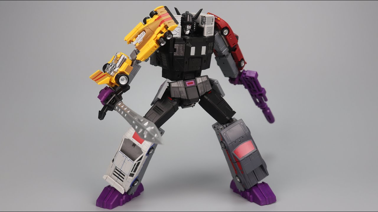 【Stop motion定格动画】MS-TOYS魔方 飞天虎Menasor 合体变形Transformers