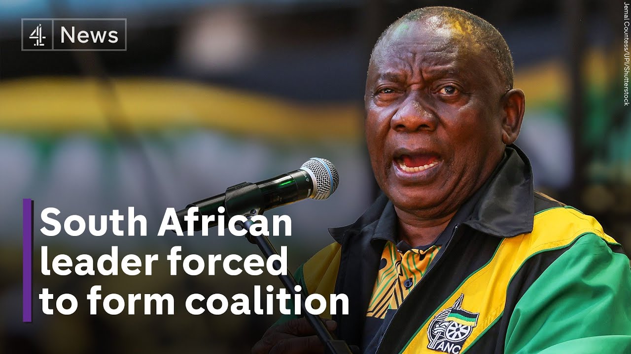 South Africa&rsquo;s ruling ANC reaches coalition deal with rival parties