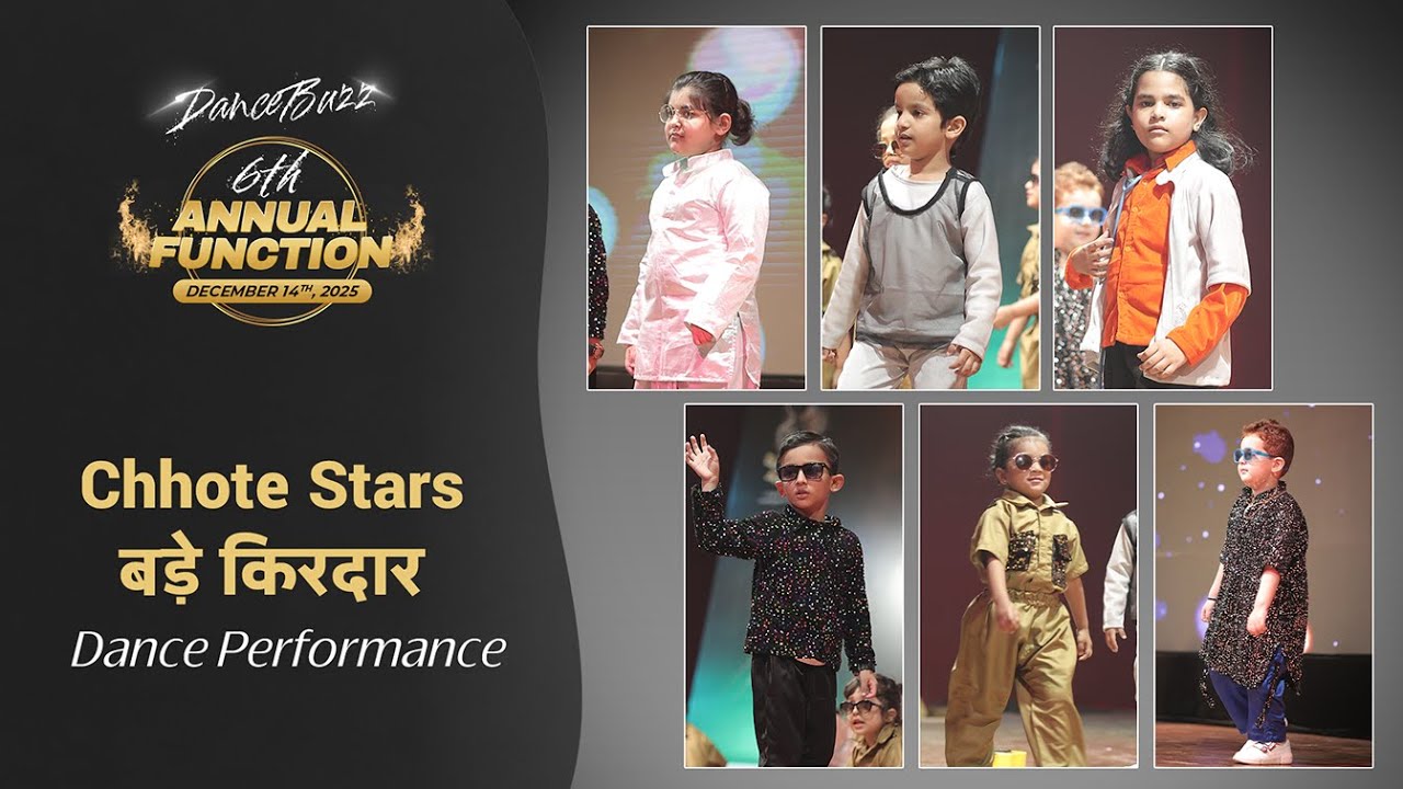 Bollywood on DanceBuzz Stage😍 | Dance Drama by Toddlers special #dancebuzz #dance
