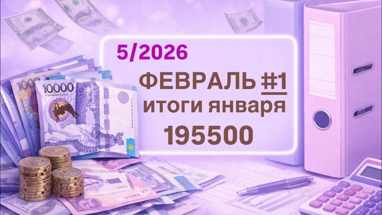 5/2026 🗓️ Итоги Января 💌 Февраль #1💵
