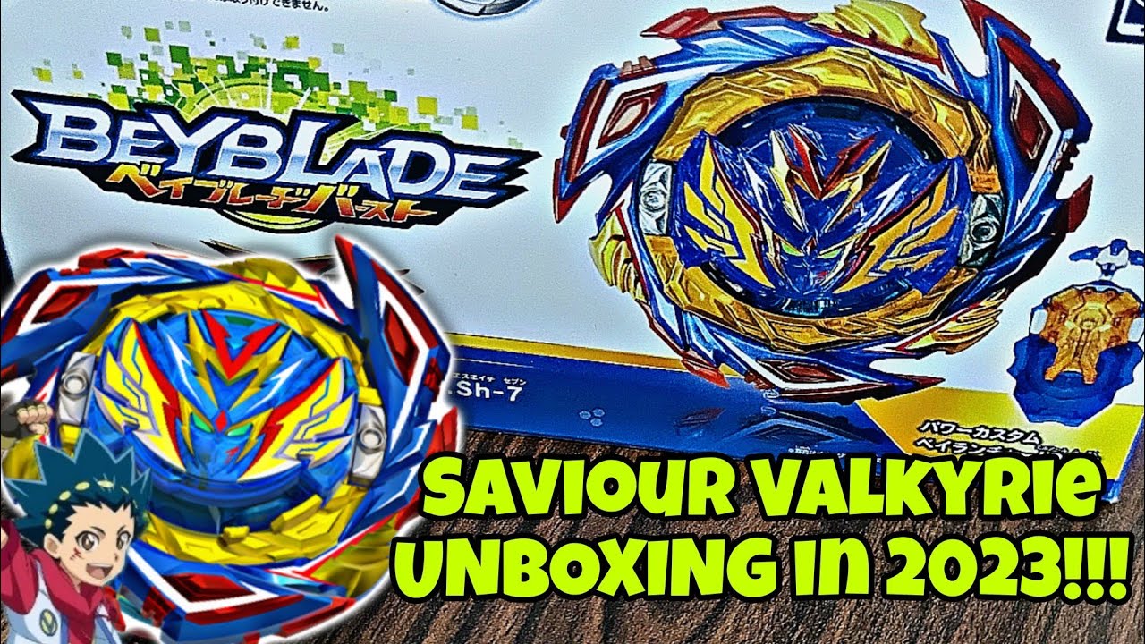 Beyblade Burst : Saviour Valkyrie Shot-7 / THROWBACK UNBOXING!