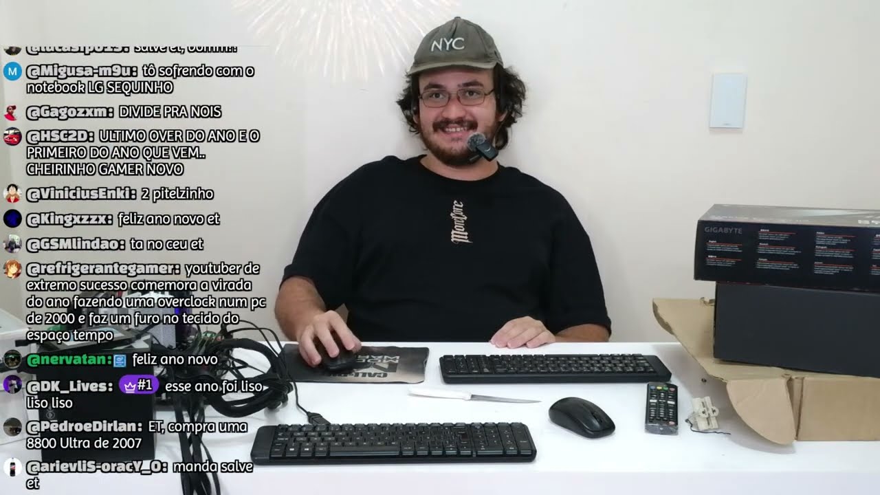 ULTIMA LIVE DO ANO E PRIMEIRA DO ANO QUE VEM