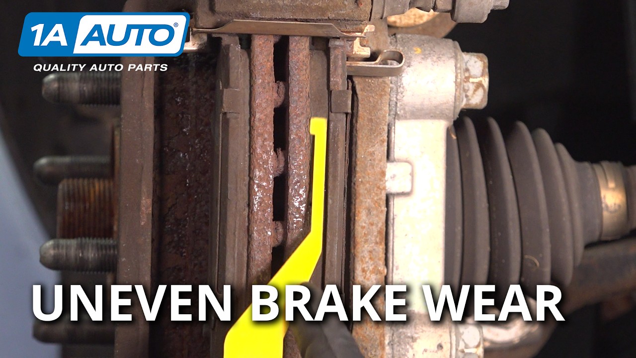 Trying to Solve Car or Truck Uneven Brake Pad Wear? Top 3 Parts to Check & Replace In Your Driveway!