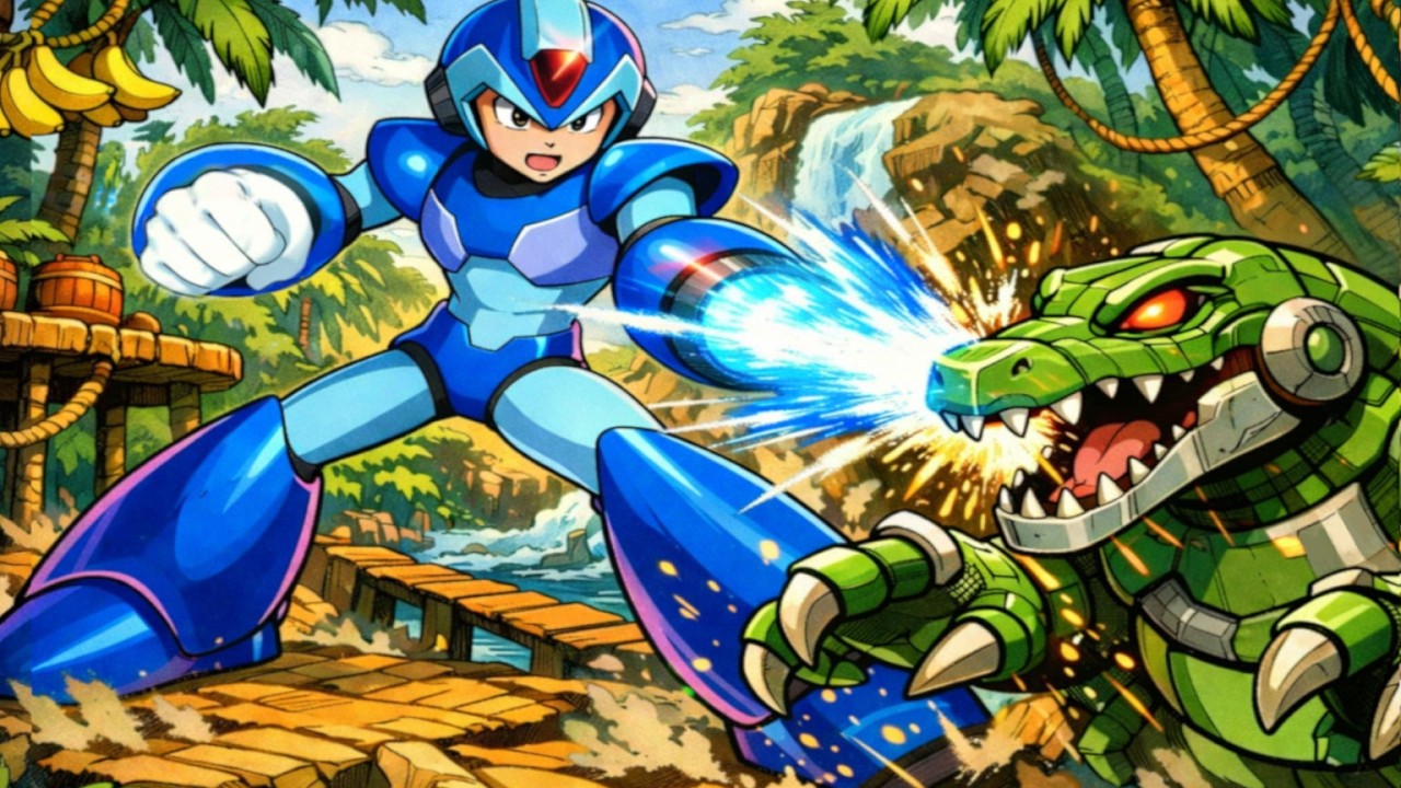 Donkey Kong Country - Funky's Fugue (Mega Man X Remix) by ''PixelBeats'' Extended