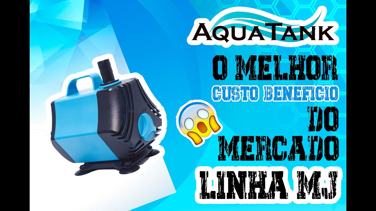 BOMBA DE RECALQUE AQUATANK LINHA MJ - (MJ-1000 / MJ-2000 / MJ-3000)