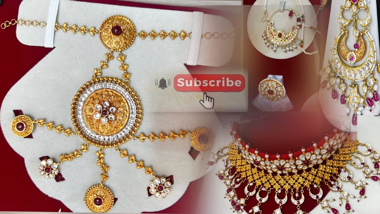 Rajasthani Jewellery FancyDesign Collection #jewellerydesign #rajasthan #jewellery #jewelry #shorts