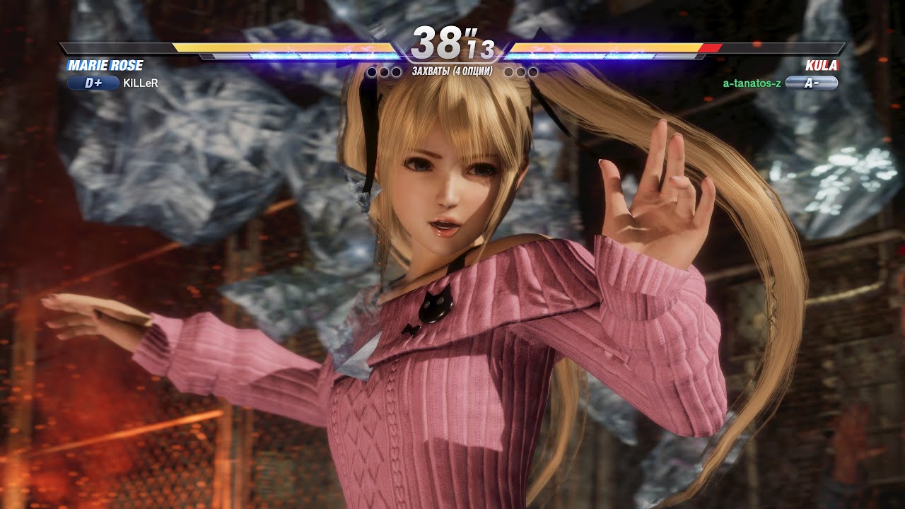 DOA6, Kula Vs KiLLeR, Marie Rose, Dead or Alive 6, 4k