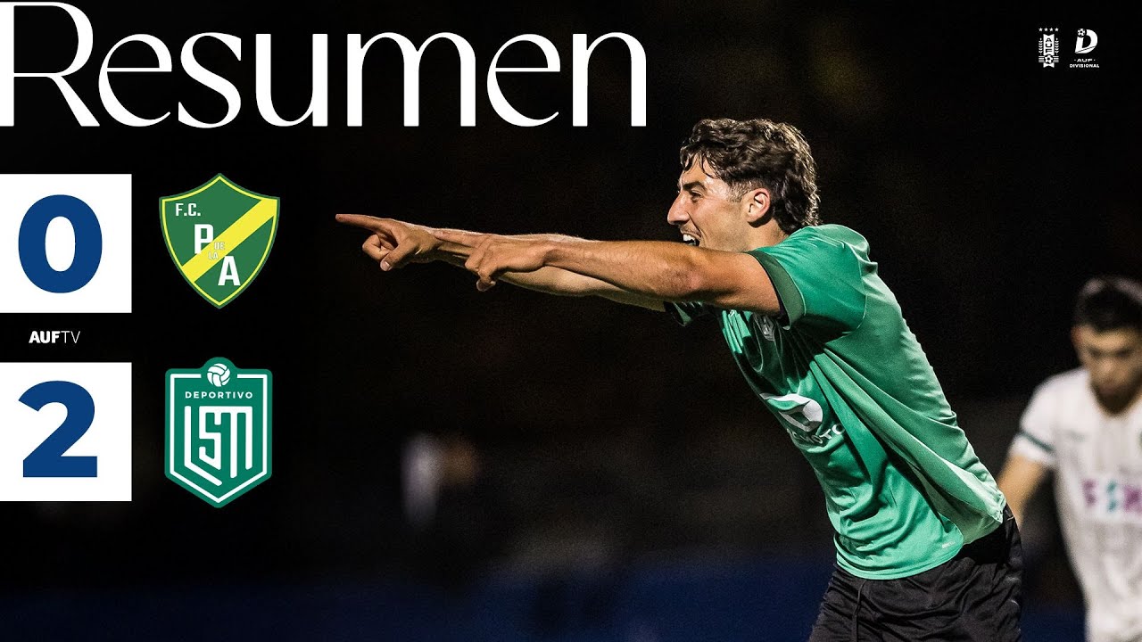 Paso de la Arena 0-2 Deportivo LSM | Resumen del partido | Divisional D | #AUFTV