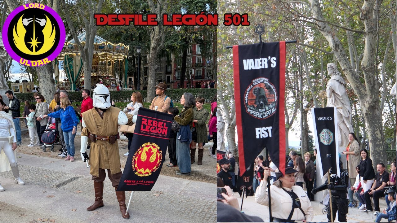 Desfile legión 501 (Spanish Garrison) en Madrid | 19-10-2024