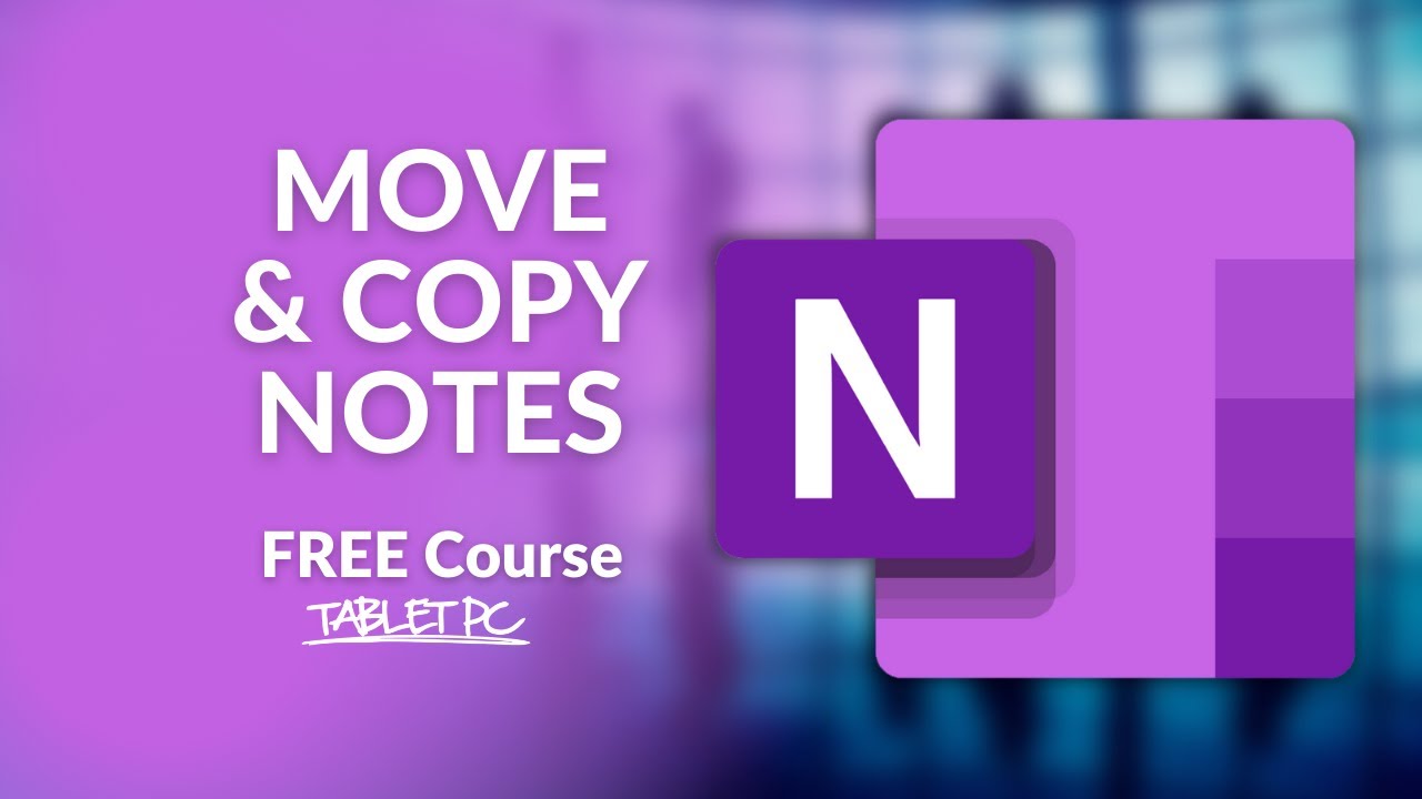 How to Move, Copy & Delete Pages and Sections in the OneNote App