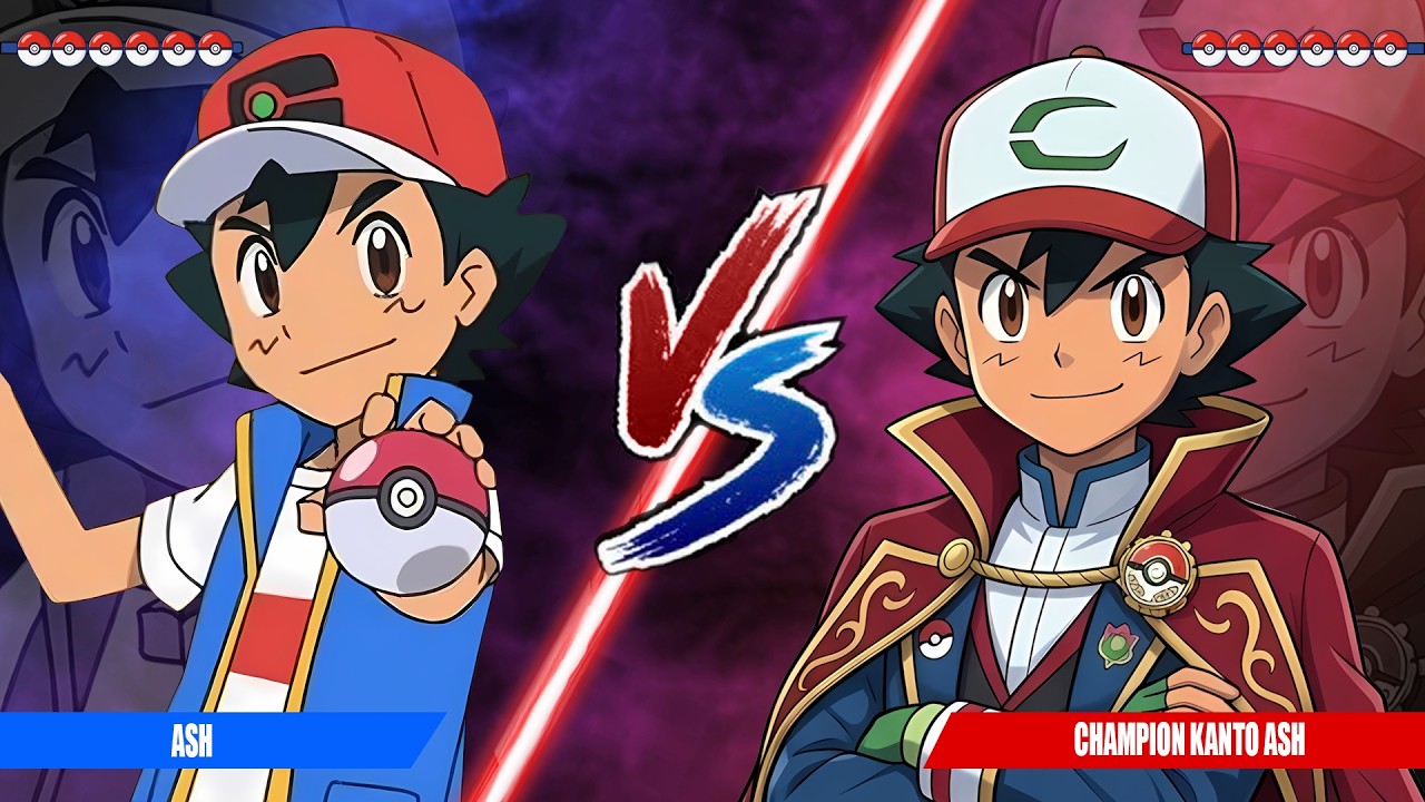 Pokémon Battle Multiverse: ASH Vs. Champion Kanto ASH