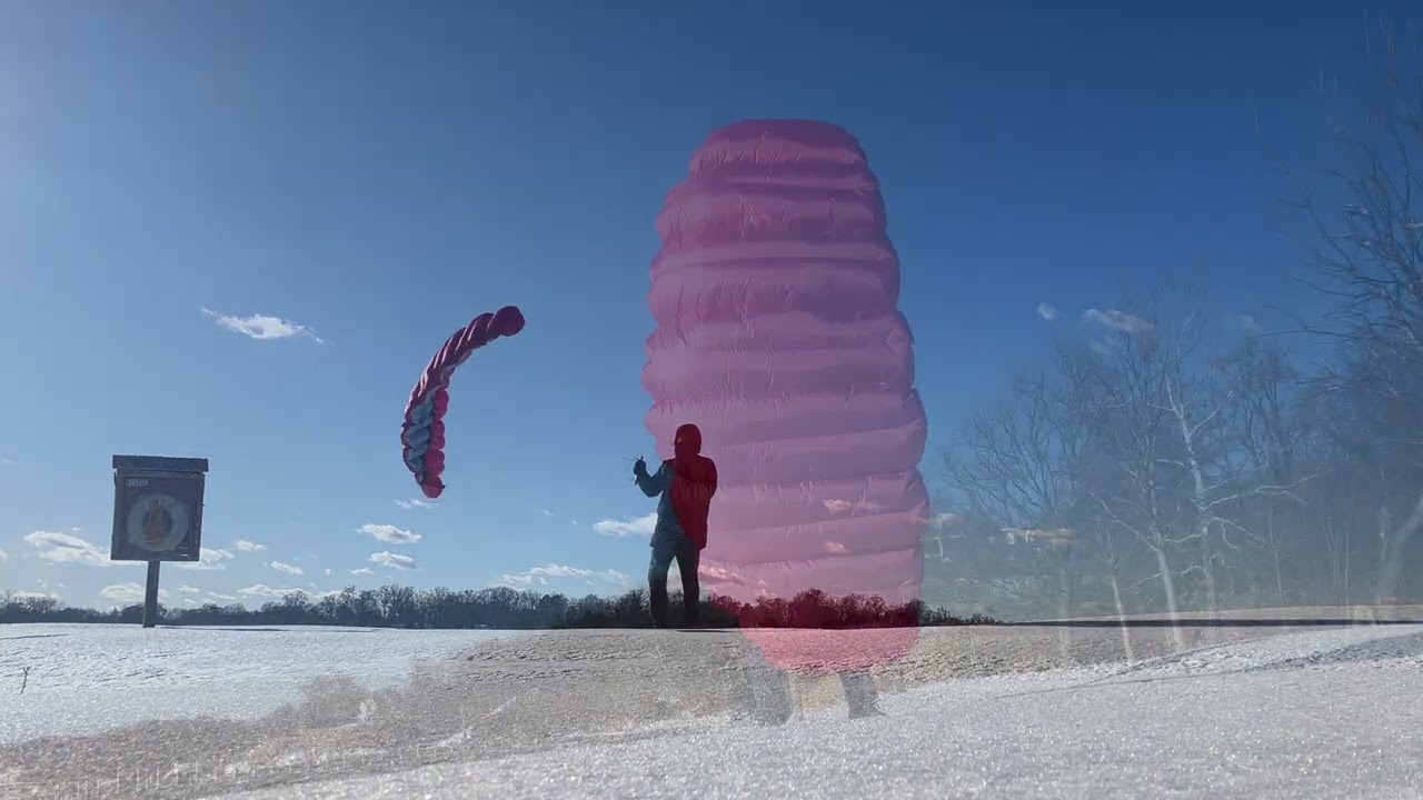 Parafoil kite conversion