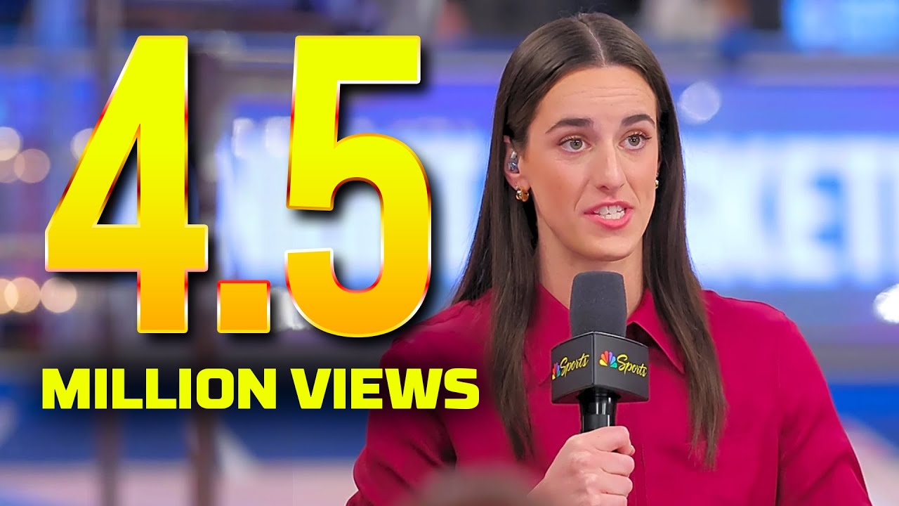 Caitlin Clark CRUSHES NBA Ratings in NBC Debut!