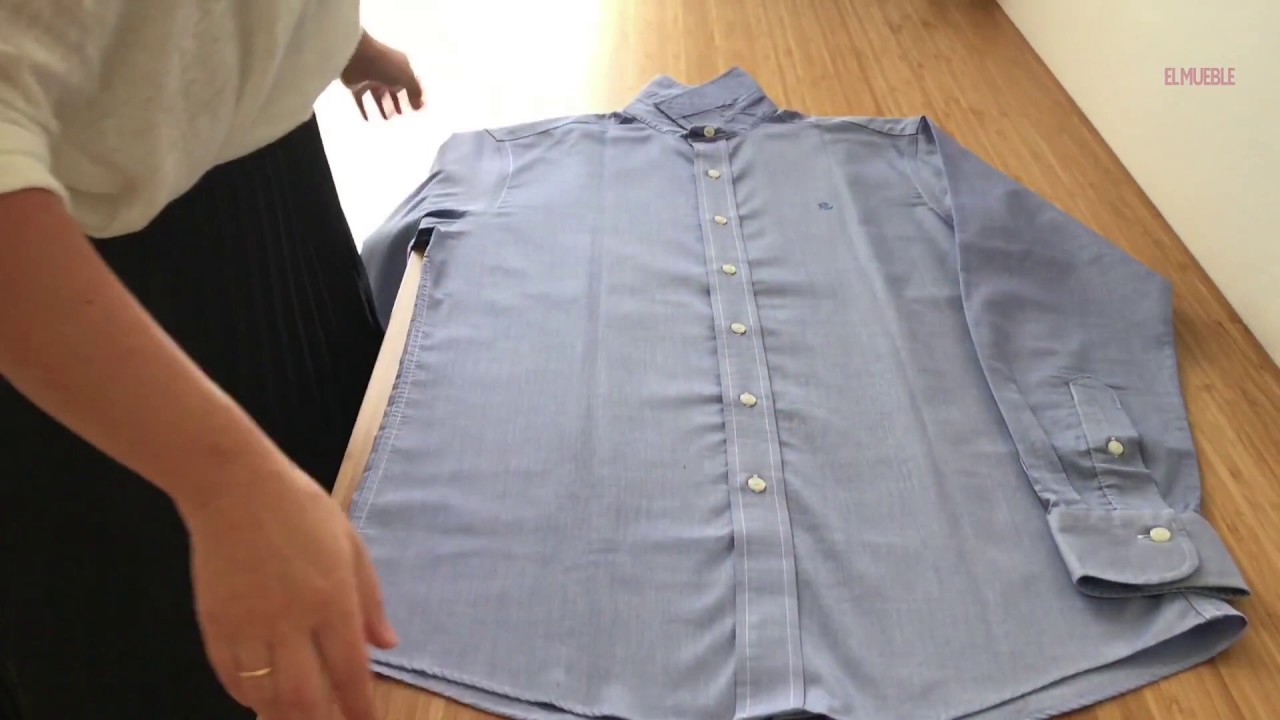 C&oacute;mo doblar una camisa como un profesional | Gu&iacute;a paso a paso