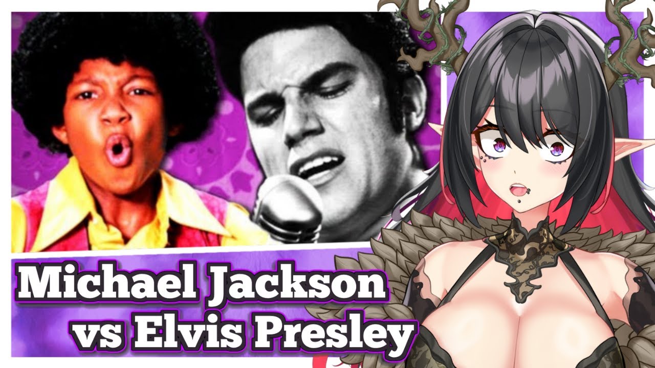 Elara Reacts To Michael Jackson vs Elvis Presley. Epic Rap Battles of History