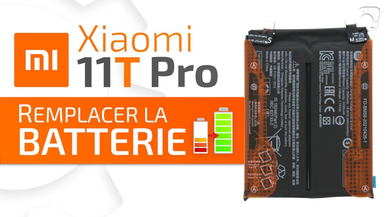Comment changer la batterie du Xiaomi 11T Pro ? Tuto Brico-phone