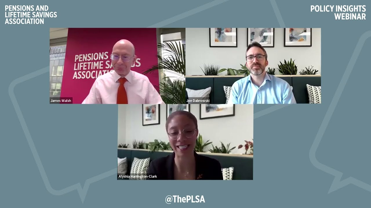 PLSA Policy Insights Webinar: Lifetime Provider, Small Pots and DC Issues