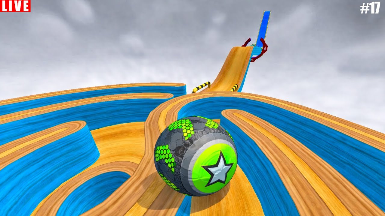 Going Ball New ,SPEED RUN ,Portal Run , GOAL BALL, day 17  Reac livel max   #17 #goingballs #live