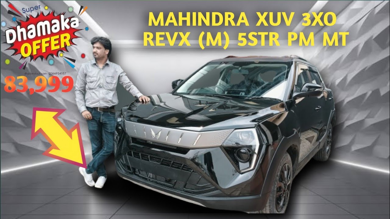 #Mahindra XUV3XO REVX (M) PM MT 5STR  🔥 #Dhamka offers 2025