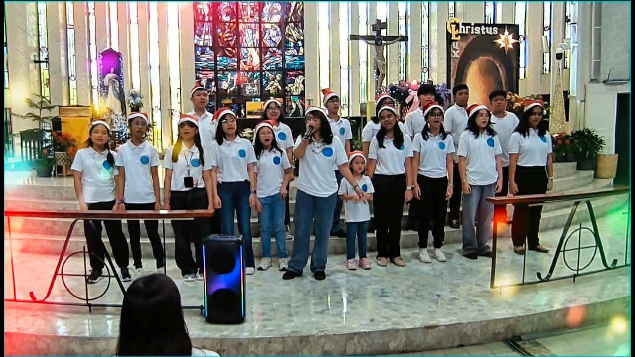 QUEEN OF ANGELS CHRISTMAS CAROLING 2025 at DIOCESAN SHIRINE OF JESUS THE DIVINE WORD