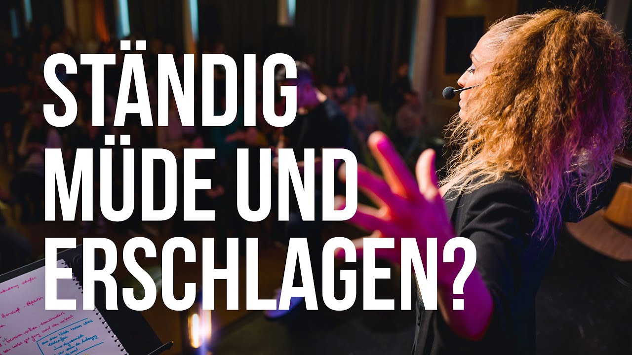 Ständig müde und erschlagen? Online Workshop (kostenlos)