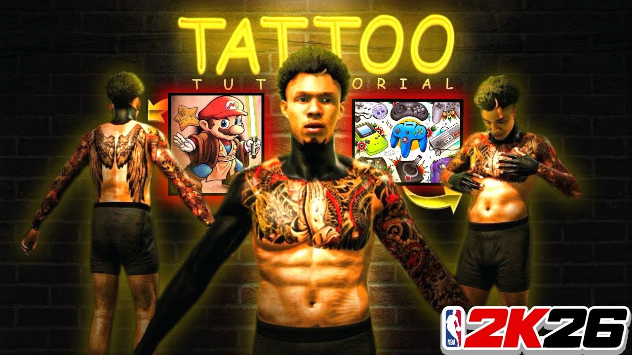 NBA 2K26 BEST TATTOOS GUIDE! Drippy Ink Spots & Prices